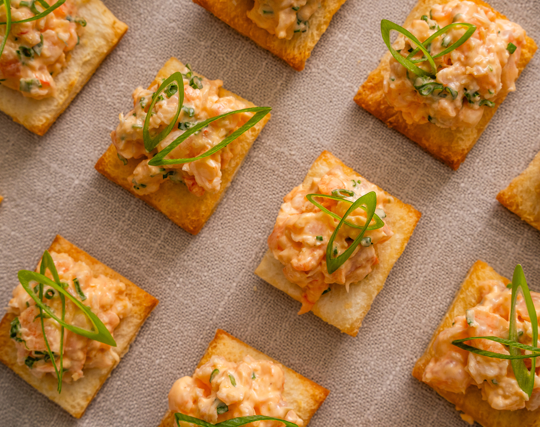 Stunning canapés for North Sydney home catering