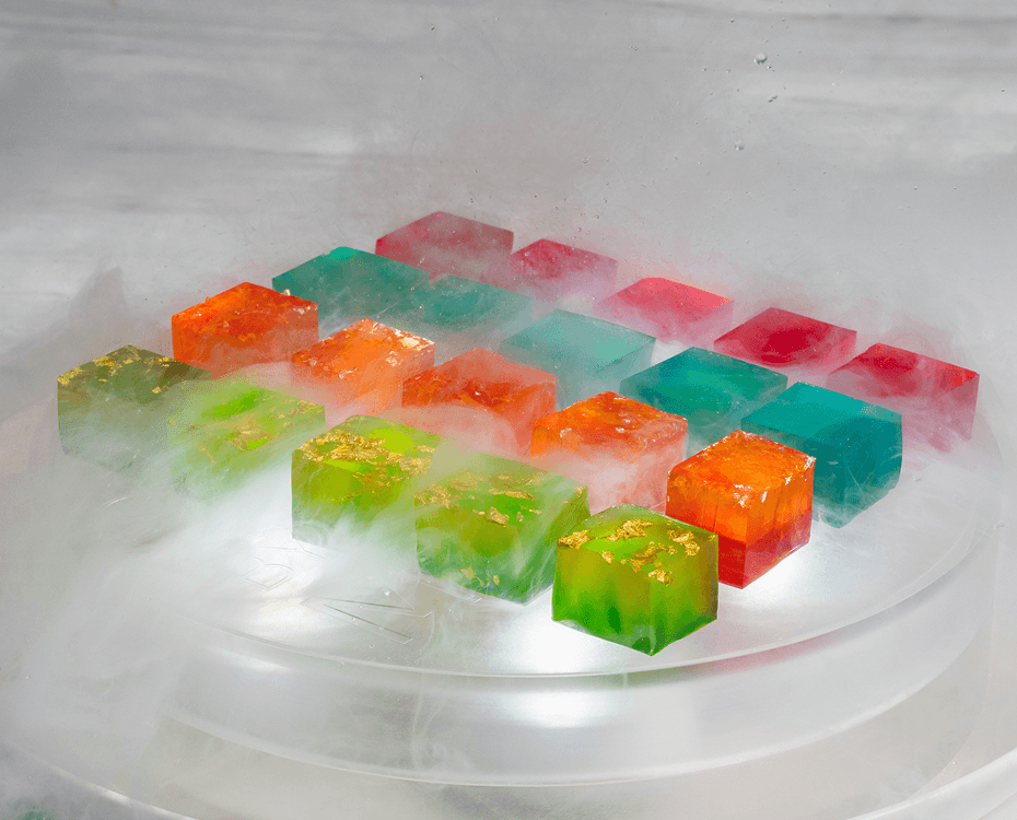 Bridal shower catering Sydney featuring handcrafted cocktail jellies