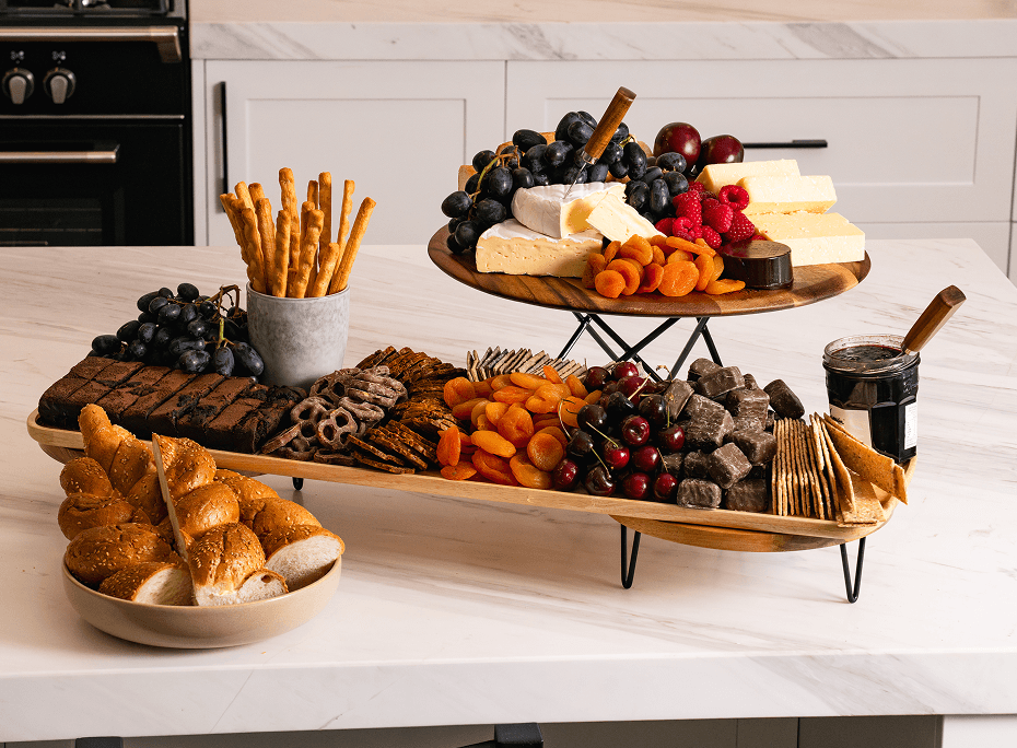 Campbelltown catering featuring artisan cheeses, charcuterie and fresh produce