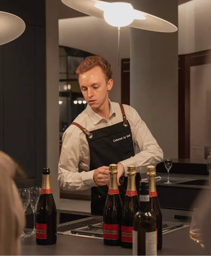 Degustation catering North Sydney featuring personalised fine dining service